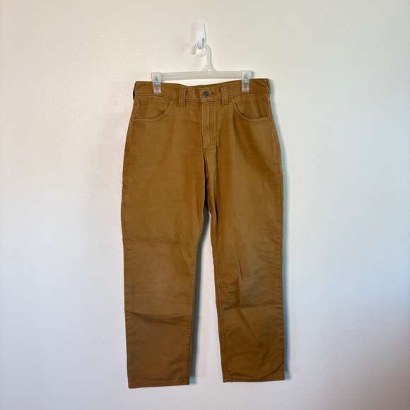 Carhartt Other - Carhartt Relaxed Fit Canvas Work Pants Mens 32x30 Brown Duck Trousers Utility